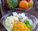 Hình bước làm 1 của món Trái cây dằm