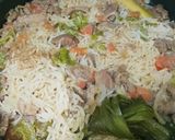 Gambar langkah 6 resipi Nasi Daging.