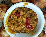 A picture of step 2 of Rajasthani dal.