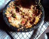 Foto langkah ke 2 dari resep Tumis genjer tempe pedas.
