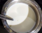 A picture of step 1 of Gulkand Rabadi.