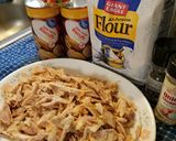 A picture of step 1 of Chicken Gravy and Biscuits.