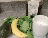 A picture of step 1 of Avocado Smoothie.