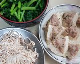 รูปขั้นตอนการทำที่ 1 ของ บะหมี่เต้าหู้ยัดไส้