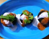 A picture of step 7 of Paneer stuffed Spinach Kofta Curry.