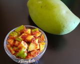 A picture of step 2 of Keri Ka Instant Achaar.