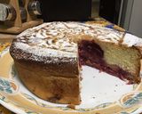Une image de l'étape 10 de Gâteau surprise soufflé aux pêches de vigne.