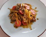 Foto del paso 4 de la receta: Chorizo criollo con borrajas y alcachofas con chimichurri