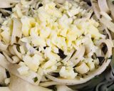 Foto del paso 10 de la receta: Fetuccini con ajo y quesos