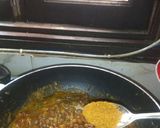 A picture of step 8 of Kala chana masala.