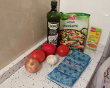 Foto del paso 1 de la receta: Suprema de merluza en salsa y salteado mexicano