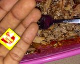 A picture of step 3 of Sandwich #ramadancontest.