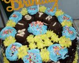 Foto langkah ke 3 dari resep Butter cream kokoh lembut 3 bahan.