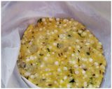 A picture of step 3 of Sabudana Thalipeeth.
