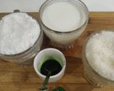 A picture of step 1 of Coconut Meethai 14 August special.