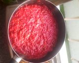 Foto del paso 3 de la receta: Tarta de choclo, cebolla, jamón con toque rojo remolacha !!