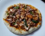 চিজি চিকেন পিজ্জা (cheesy chicken pizza recipe in Bengali) রেসিপি ধাপ - 5 ছবি