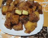 Foto del paso 2 de la receta: Leche frita con esencia de naranja