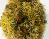 A picture of step 3 of Chicken Biryani.