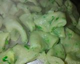 A picture of step 6 of Spinach pasta.