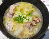 大白菜燉排骨湯的食譜步驟4照片