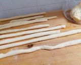 A picture of step 3 of Rice and Corn Flour Gnocchi with Vegetables.