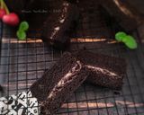 Foto langkah ke 2 dari resep Brownies Ketan Hitam (Kukus).