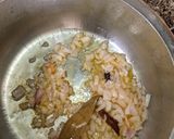 A picture of step 3 of Lauki chana dal.