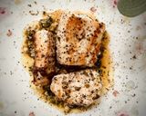 Foto langkah ke 4 dari resep Fillet Gindara Panggang Saus Butter Lemon Black Pepper.