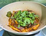 Foto langkah ke 4 dari resep Terong balado kemangi.