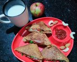 A picture of step 5 of Nutritious Brown bread sandwich.