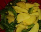 Aloo saim ki bhujya recipe step 1 photo