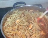 Foto del paso 12 de la receta: Trofie con langostinos y salmón