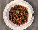 عکس مرحله 1 از دستور بادنجانیه (سالاد بادمجان عراقی)
