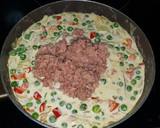 Foto del paso 2 de la receta: Pasta con atún y crema
