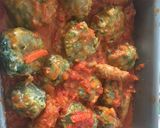Foto del paso 5 de la receta: Malfattis con salsa rosa y salchichitas de carnicería