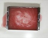A picture of step 7 of Kanten Wagashi:"Sakura".