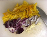 A picture of step 2 of Huevos Rancheros (Spicy Mexican breakfast / brunch).