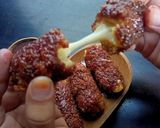 Foto langkah ke 5 dari resep Corndog Moza Choco.