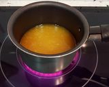 Foto del paso 3 de la receta Panna cotta de mandarina y galletas!