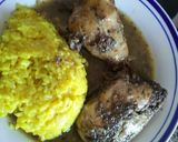 Foto del paso 8 de la receta: Pollo en bolsita para horno y arroz