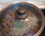 Foto del paso 5 de la receta Fideos asiáticos con pollo y pimientos