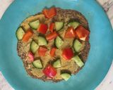 A picture of step 6 of Pita Pizza.