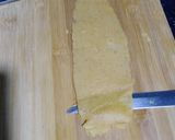 A picture of step 6 of Fafda (gujrati snacks).