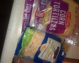 A picture of step 5 of Easy Crockpot Chicken Enchilada Casserole.