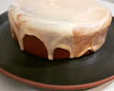 Foto del paso 9 de la receta: Bizcocho genovés con harina de teff con cobertura marmolada