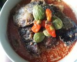 Foto langkah ke 4 dari resep Mangut tongkol pete.