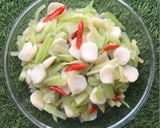 Foto langkah ke 5 dari resep Tumis labu siam.
