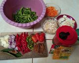 Foto langkah ke 1 dari resep Oseng Kacang Panjang.