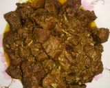 A picture of step 3 of Smoky beef handi.